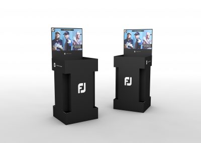 Cardboard Point of Sale Golf
