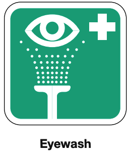 First Aid Safety Sign 2 Eyewash Safety Sign