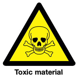 Safety Signage_warning_3 Warning Safety Sign - Toxic