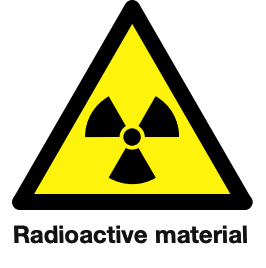Safety Signage_warning_5 Warning Safety Sign - Radioactive