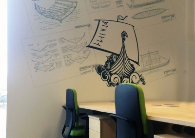 Custom Business Printed wallpaper
