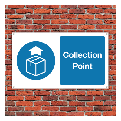 Collection Point Sign