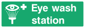 Eye Wash Station Sign - Wide