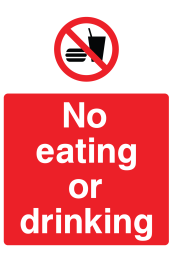 No Eating Or Drinking