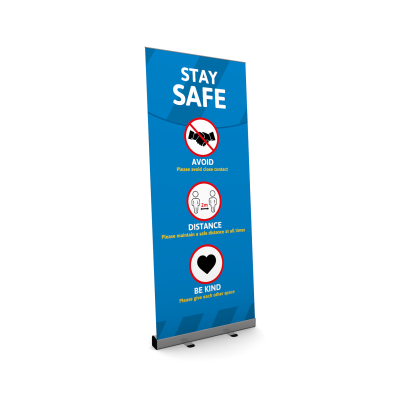 Safety Signage Roller Banner
