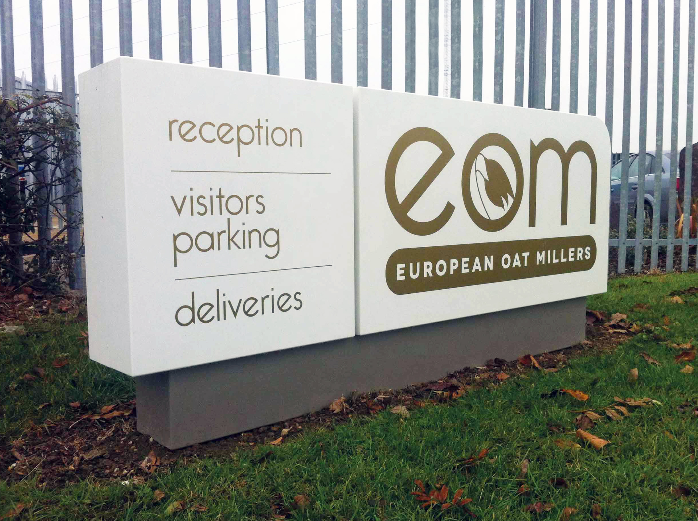 Essex corporate signage