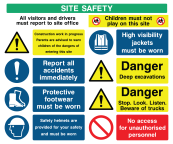 Site Safety Generic Sign D