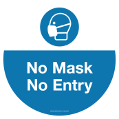 No Mask No Entry Sign