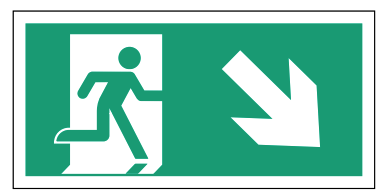 Safety Escape Sign